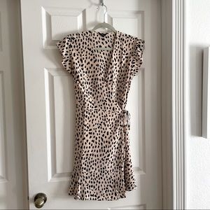 Rails Silk Wrap Dress